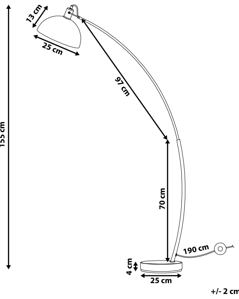 Best Beliani Lattiavalaisin Metalli Musta Dintel