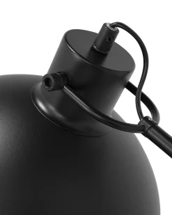 Best Beliani Lattiavalaisin Metalli Musta Dintel