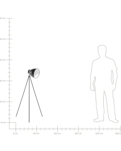 Lastenhuone<Beliani Lattiavalaisin Metalli Musta Tamega