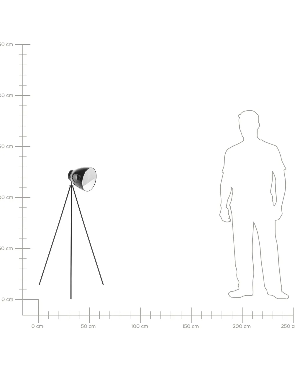 Lastenhuone<Beliani Lattiavalaisin Metalli Musta Tamega