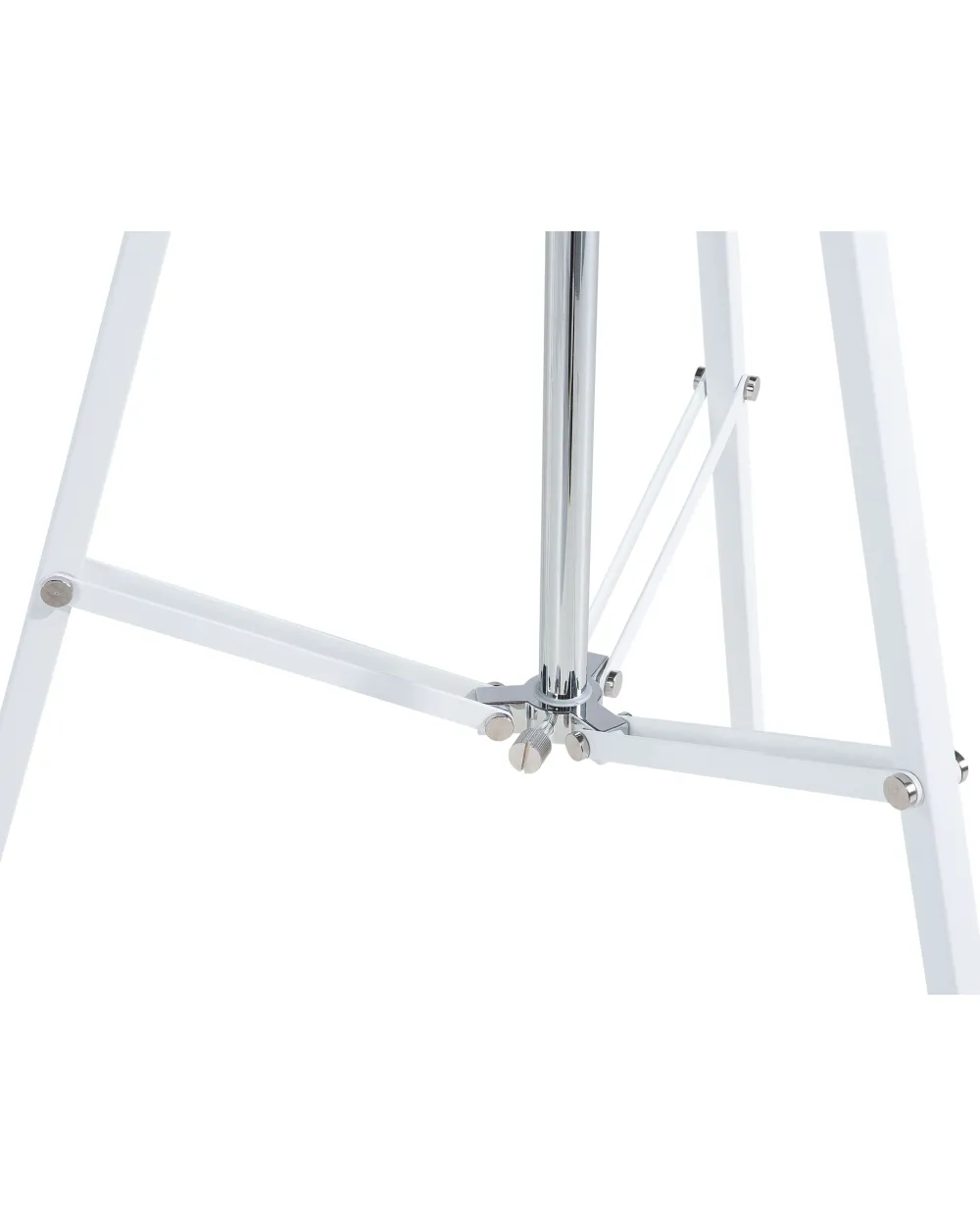 Shop Beliani Lattiavalaisin Metalli Valkoinen/Kulta Thames Ii