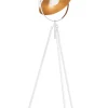Fashion Beliani Lattiavalaisin Metalli Valkoinen/Kulta Thames