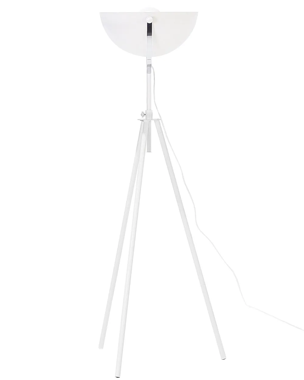 Fashion Beliani Lattiavalaisin Metalli Valkoinen/Kulta Thames