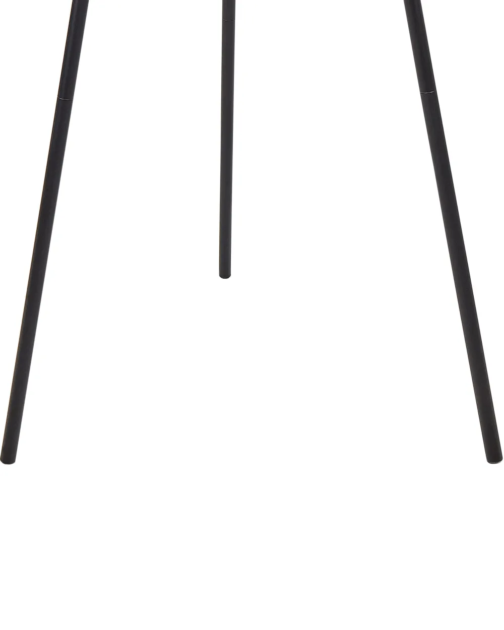 Fashion Beliani Lattiavalaisin Paperi/Metalli Valkoinen/Musta Hunter