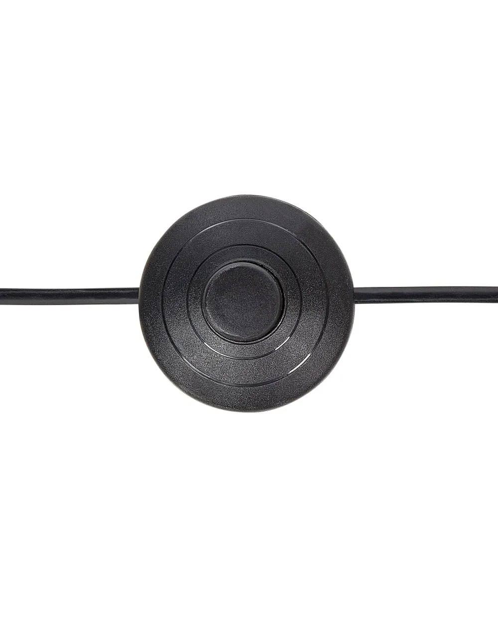 Fashion Beliani Lattiavalaisin Paperi/Metalli Valkoinen/Musta Hunter