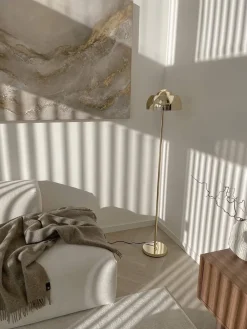 Fashion Beliani Lattiavalaisin Teras Kulta Senette