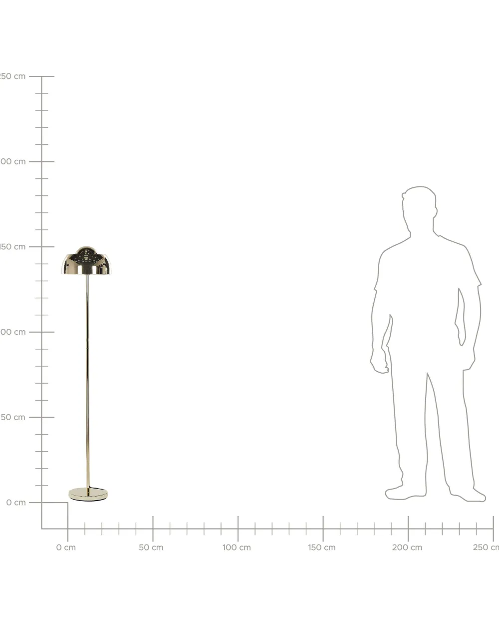 Fashion Beliani Lattiavalaisin Teras Kulta Senette