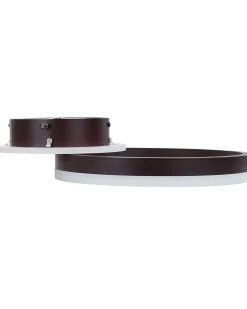 Valaisimet<Beliani Led-Kattovalaisin Alumiini Tummanruskea Glyde