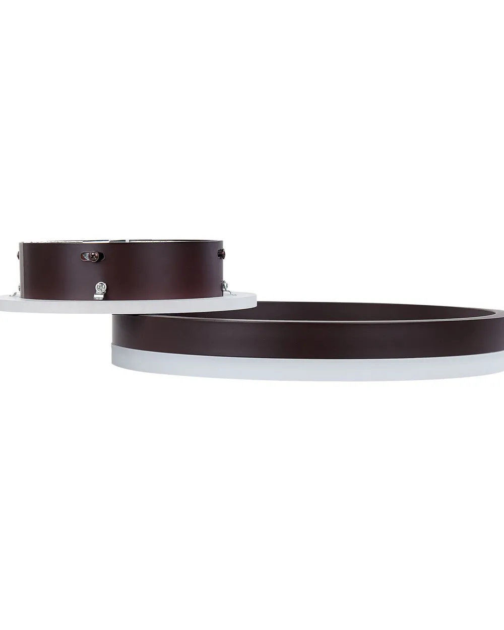 Valaisimet<Beliani Led-Kattovalaisin Alumiini Tummanruskea Glyde