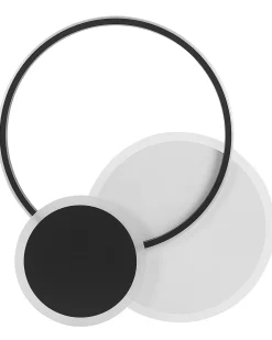 Flash Sale Beliani Led-Kattovalaisin Musta/Valkoinen Zami