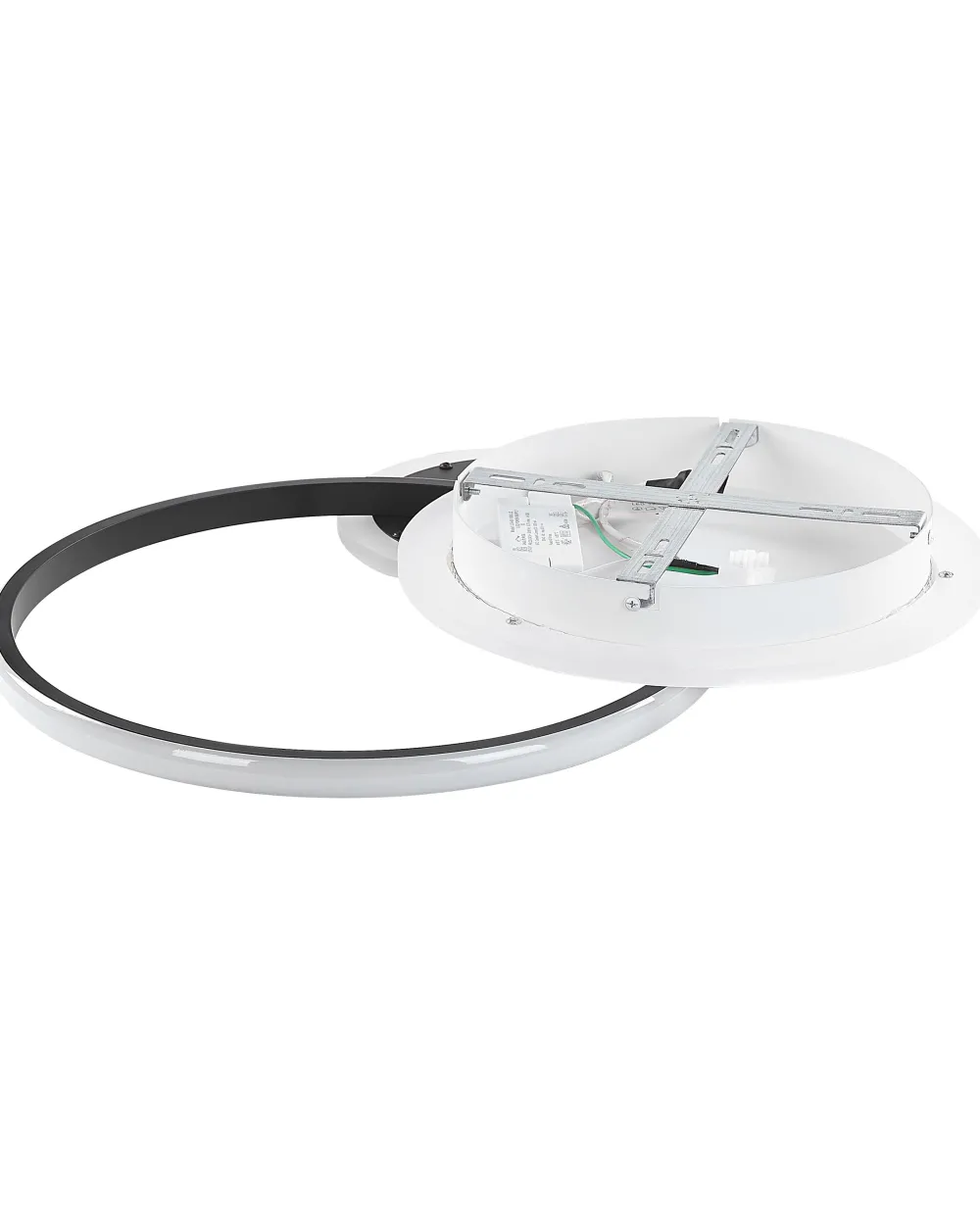 Flash Sale Beliani Led-Kattovalaisin Musta/Valkoinen Zami