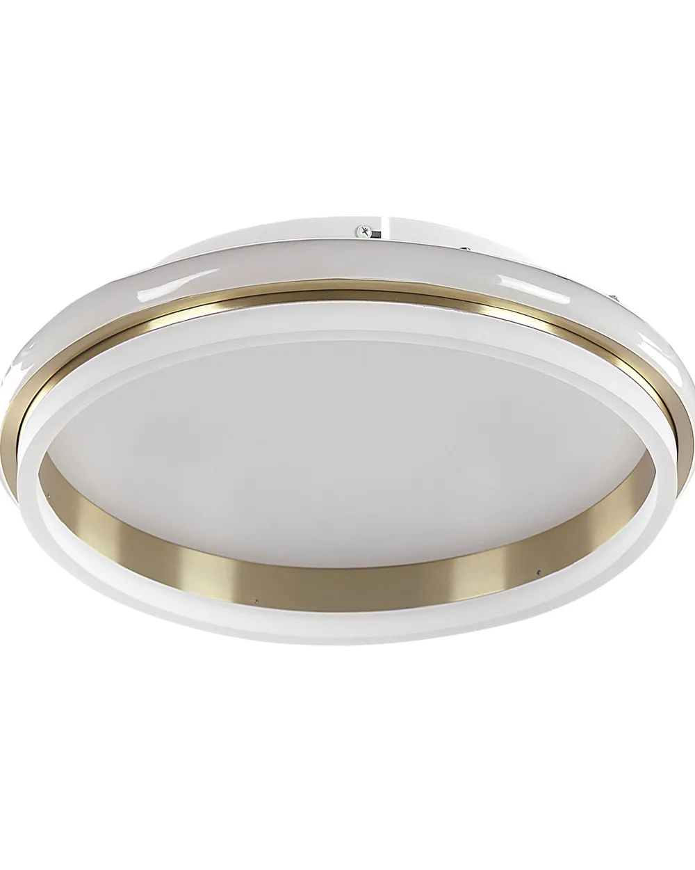 Valaisimet<Beliani Led-Kattovalaisin Teras Pieni Valkoinen/Kulta Taping