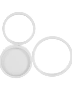 Cheap Beliani Led-Kattovalaisin Valkoinen Agnat