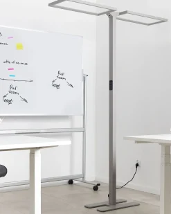 Cheap Beliani Led-Lattiavalaisin Alumiini Hopea Sculptor