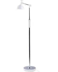 Valaisimet<Beliani Led-Lattiavalaisin Valkoinen Andromeda