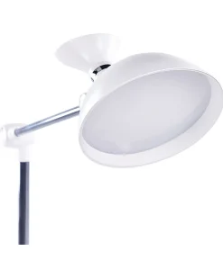 Valaisimet<Beliani Led-Lattiavalaisin Valkoinen Andromeda