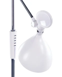 Valaisimet<Beliani Led-Lattiavalaisin Valkoinen Andromeda