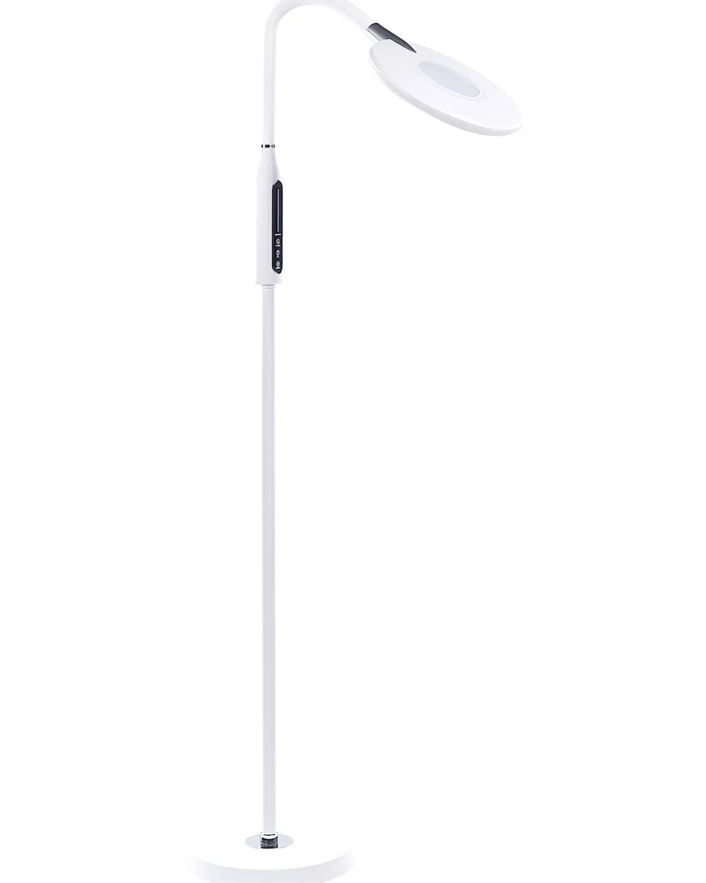 Store Beliani Led-Lattiavalaisin Valkoinen Cassiopeia