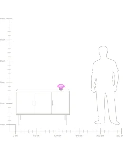 Valaisimet<Beliani Led-Neonvalaisin Huulet Vaaleanpunainen Flora