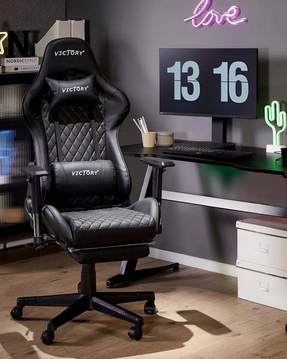 Cheap Beliani Led-Neonvalaisin Monivarinen 3 Kpl Floretta