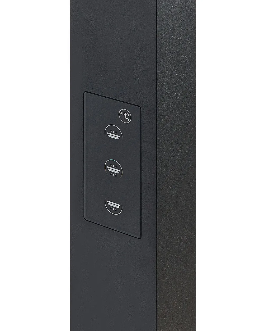 Store Beliani Led-Poytavalaisin Alumiini Musta Octant