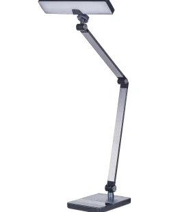 Fashion Beliani Led-Poytavalaisin Alumiini Musta Lacerta