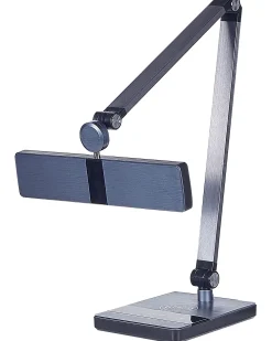 Fashion Beliani Led-Poytavalaisin Alumiini Musta Lacerta