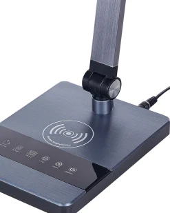 Fashion Beliani Led-Poytavalaisin Alumiini Musta Lacerta