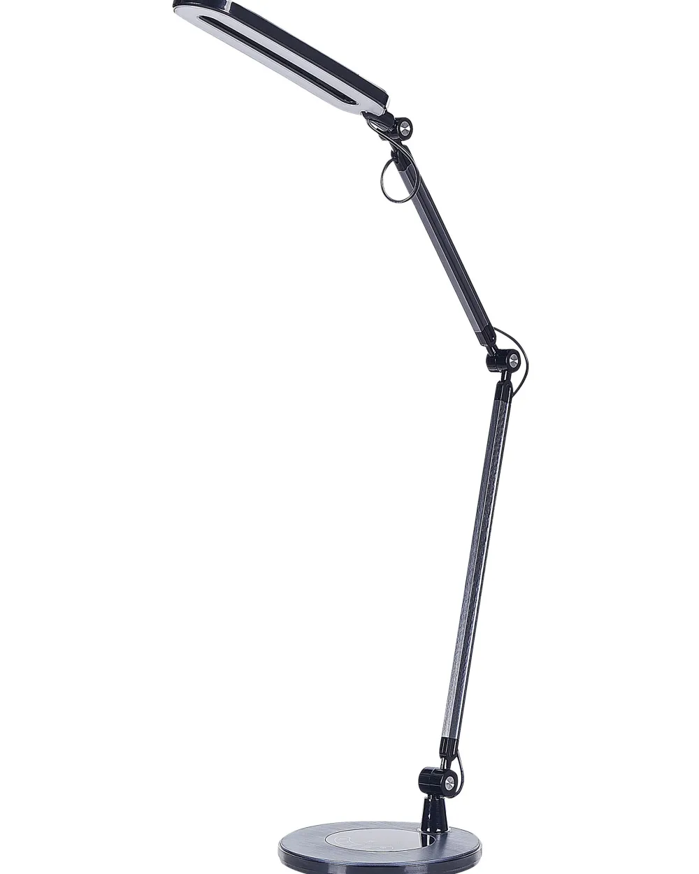 Valaisimet<Beliani Led-Poytavalaisin Alumiini Musta Grus