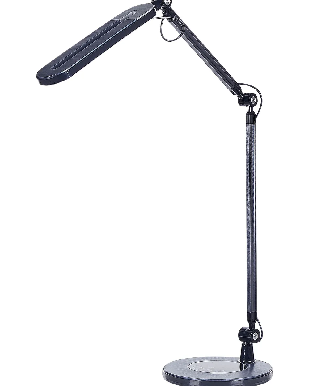 Valaisimet<Beliani Led-Poytavalaisin Alumiini Musta Grus