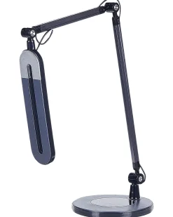 Valaisimet<Beliani Led-Poytavalaisin Alumiini Musta Grus