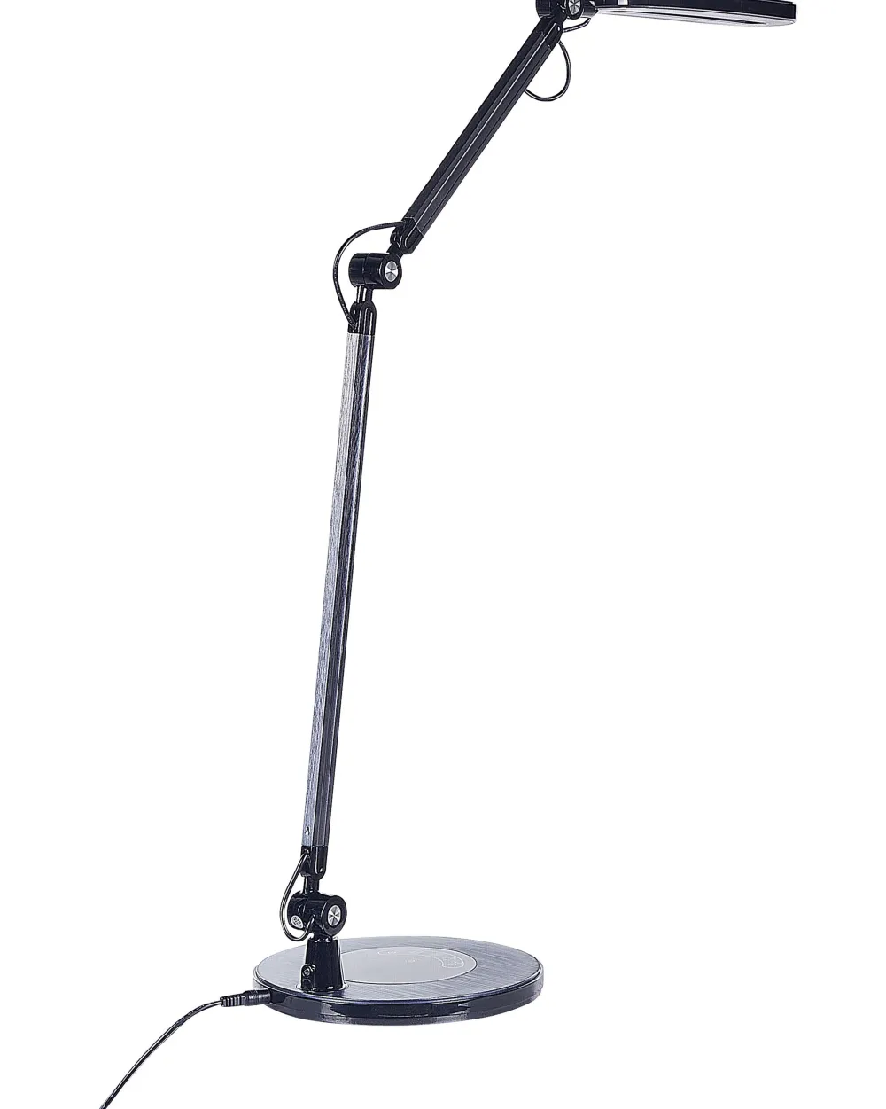 Valaisimet<Beliani Led-Poytavalaisin Alumiini Musta Grus