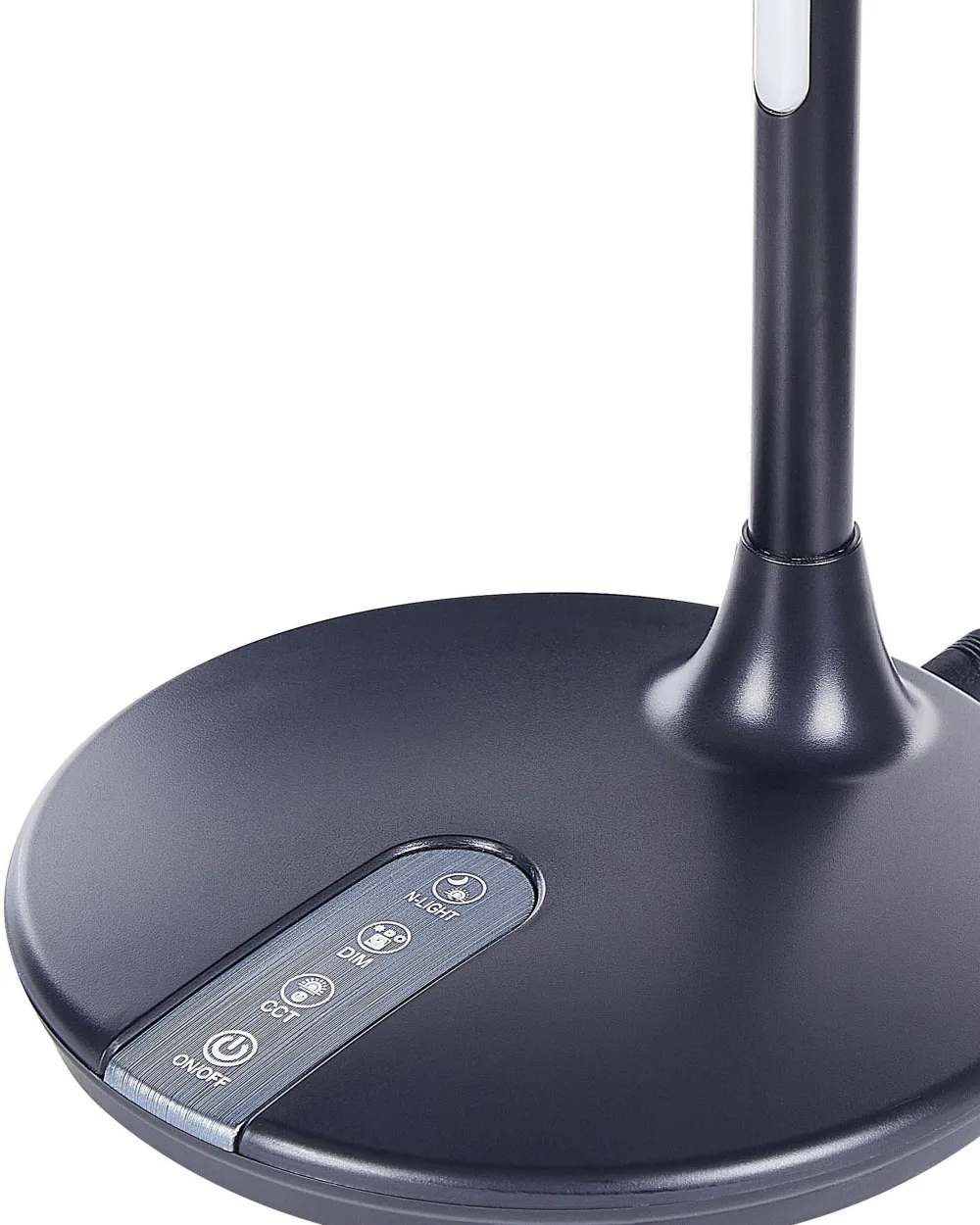 Valaisimet<Beliani Led-Poytavalaisin Alumiini Musta Draco