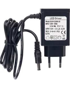 Valaisimet<Beliani Led-Poytavalaisin Hopea/Musta Columba