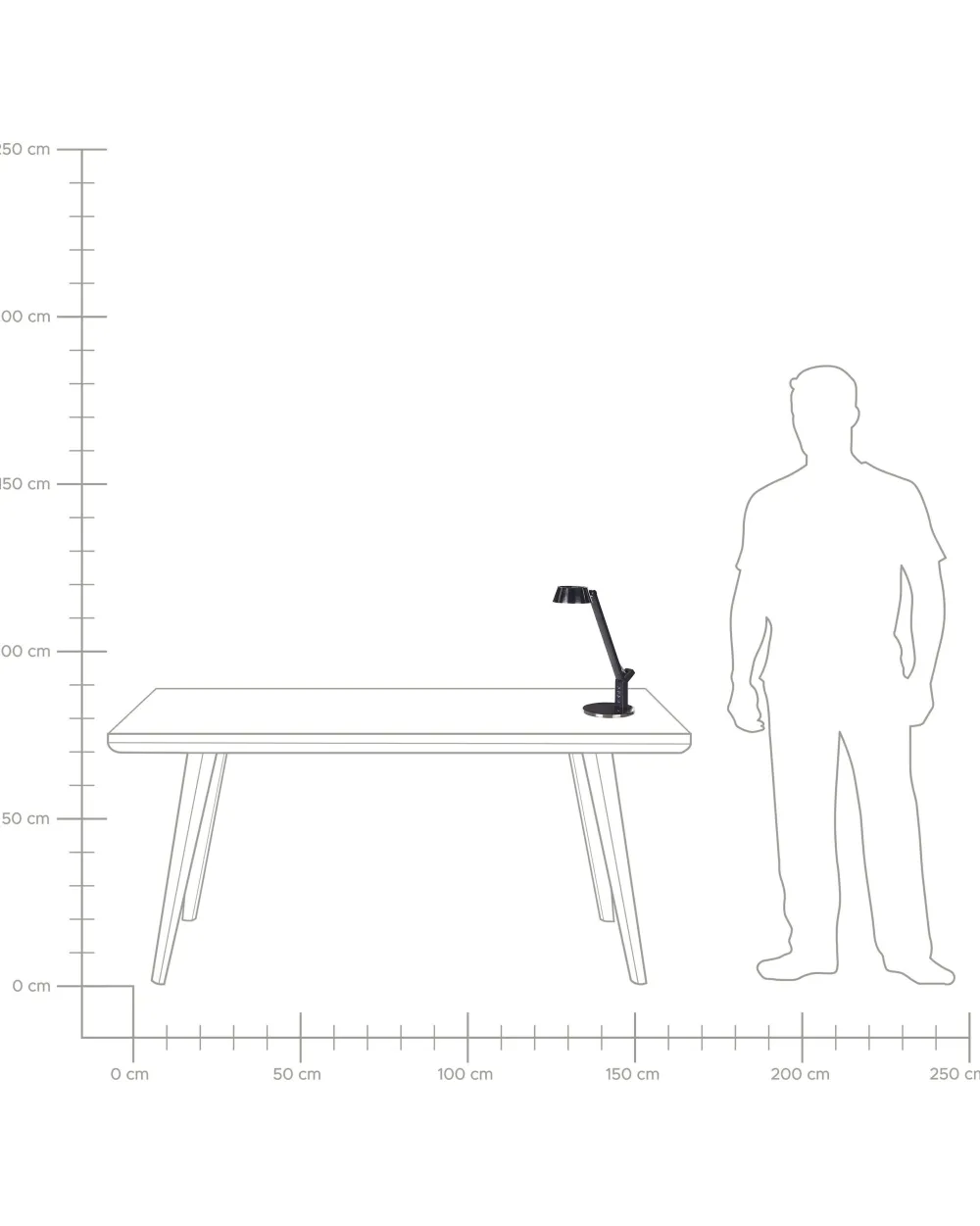 Flash Sale Beliani Led-Poytavalaisin Usb-Portti Messinki Chamaeleon