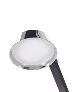 Valaisimet<Beliani Led-Poytavalaisin Usb-Portti Hopea Chamaeleon