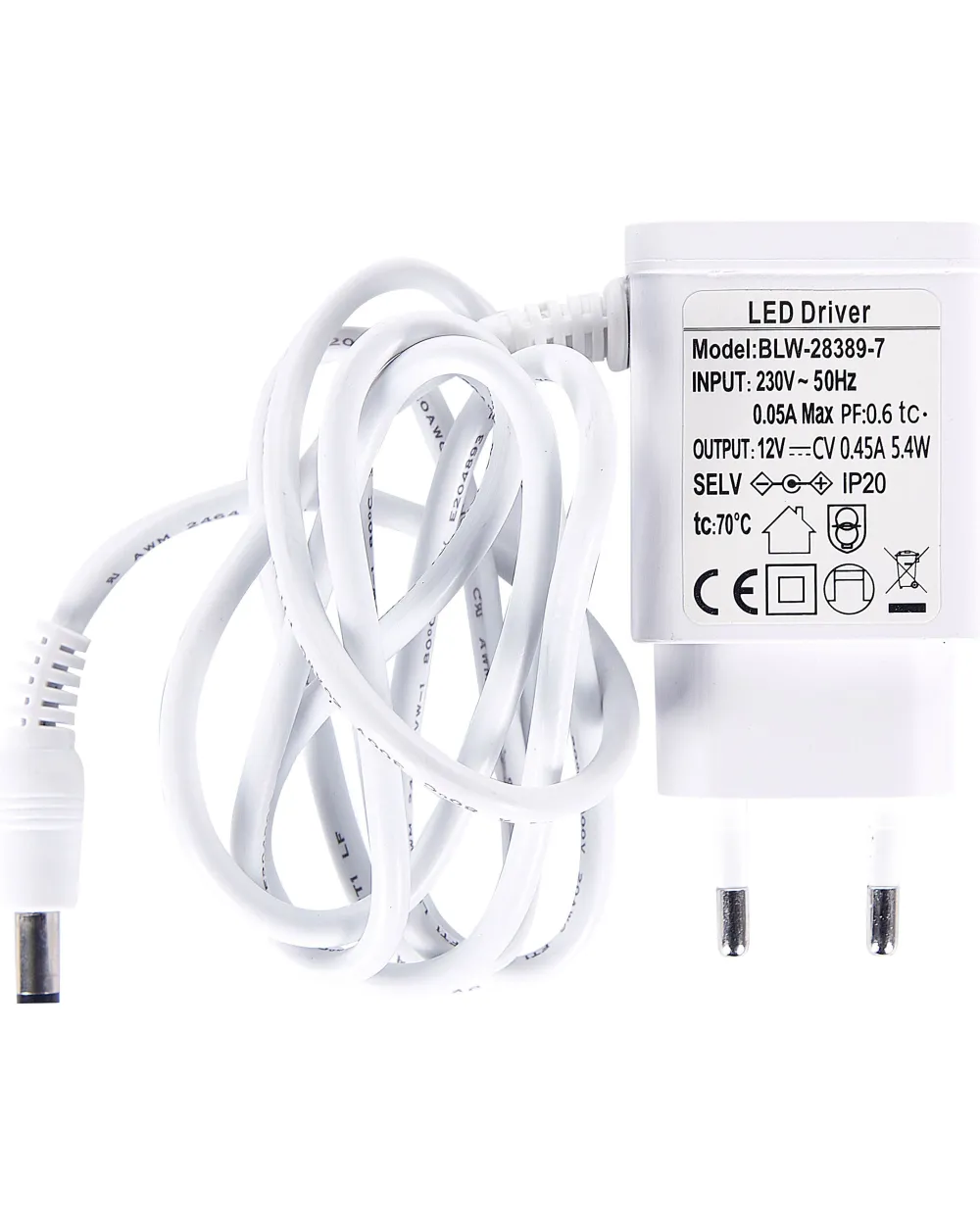 Store Beliani Led-Poytavalaisin Valkoinen Cygnus