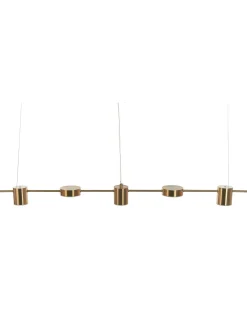 Valaisimet<Beliani Led-Riippuvalaisin 5 Polttimoa Alumiini Messinki Sestra