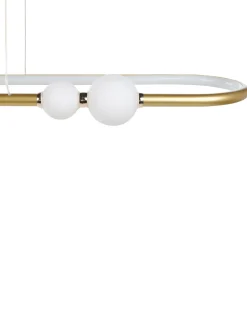 Sale Beliani Led-Riippuvalaisin Alumiini Kulta Feale