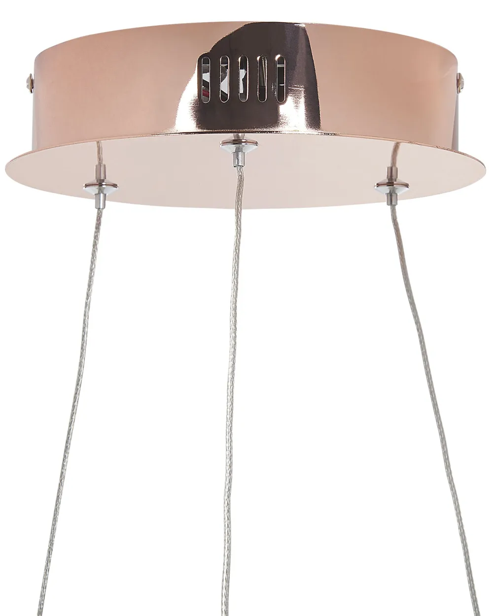 Fashion Beliani Led-Riippuvalaisin Alumiini Ruusukulta Jordan