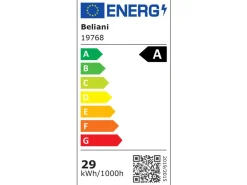 Fashion Beliani Led-Riippuvalaisin Alumiini Ruusukulta Jordan