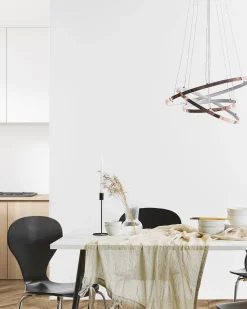 Cheap Beliani Led-Riippuvalaisin Alumiini Ruusukulta Atrek