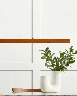 Fashion Beliani Led-Riippuvalaisin Tammi Tumma Puu Stewarts