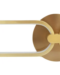 Valaisimet<Beliani Led-Seinavalaisin Teras Kulta Krang