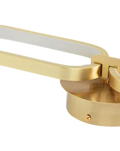 Valaisimet<Beliani Led-Seinavalaisin Teras Kulta Krang