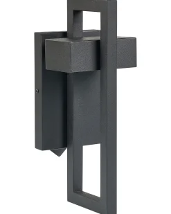 Store Beliani Led-Ulkoseinavalaisin Musta Kelty