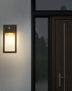 Clearance Beliani Led-Ulkoseinavalaisin Rauta Musta Elliot