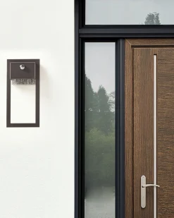 Clearance Beliani Led-Ulkoseinavalaisin Rauta Musta Elliot