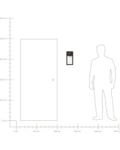 Clearance Beliani Led-Ulkoseinavalaisin Rauta Musta Elliot