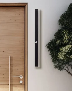 Fashion Beliani Led-Ulkoseinavalaisin Teras Musta 80 Cm Savane